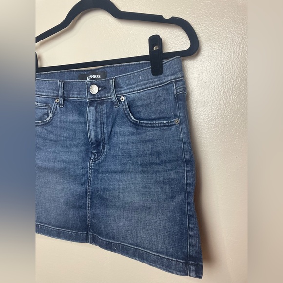 Express denim mini skirt - Picture 5 of 11
